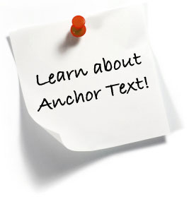 anchor text in SEO